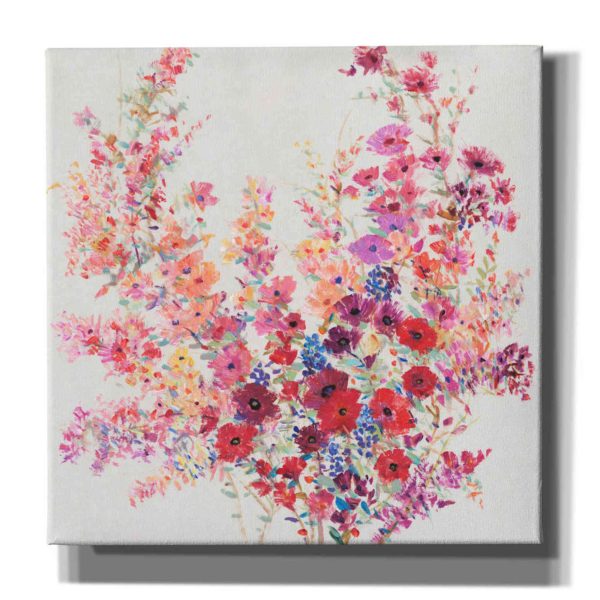 Flowers on a Vine II  by Tim O Toole, Canvas Wall Art For Cheap