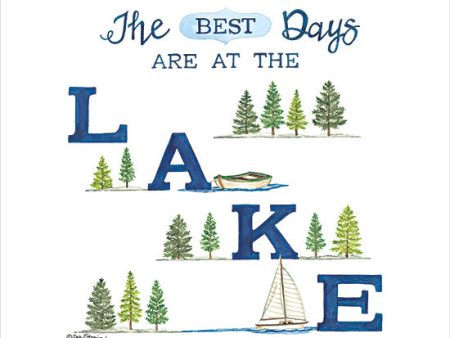 DS2269 - The Best Days are at the Lake - 12x12 For Cheap