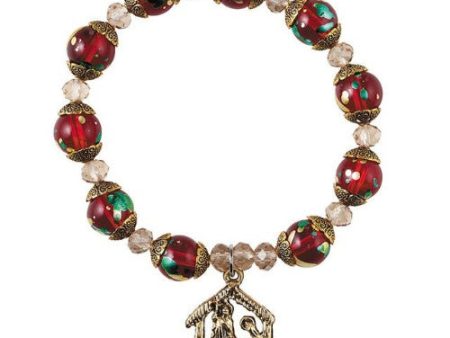 Pulsera Rosario Natividad Navidad For Discount