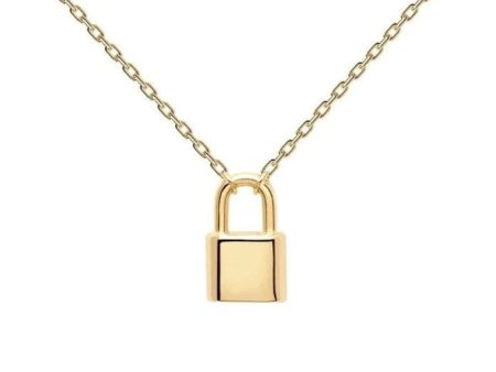 PDPaola Bond 18ct Gold Plated Necklace on Sale