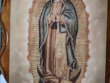 Cuadro liso Virgen de Guadalupe 8 x 10 Online