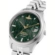 Vivienne Westwood Camberwell Stainless Steel Watch  37mm Green For Sale