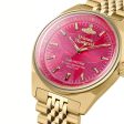 Vivienne Westwood Lady Sydenham 39mm Gold & Pink Watch Discount