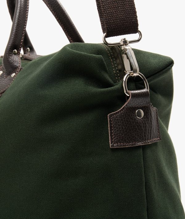 My Style Bags Harvard Duffel Large Travel Bag Dark Green Online Sale