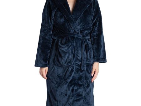 Brogo Microfiber Supersoft Hooded Bathrobe Ink S M Online Hot Sale