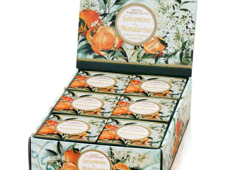 Saponificio Artigianale Fiorentino Jasmine & Tangerine 12x100g Hot on Sale