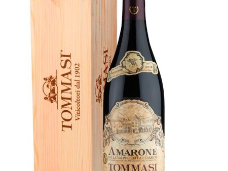 Amarone Valpolicella Classico DOCG 300 CL in Cassetta Legno For Sale