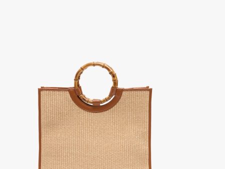 My Style Bags Handbag Bamboo Large Straw Cheap