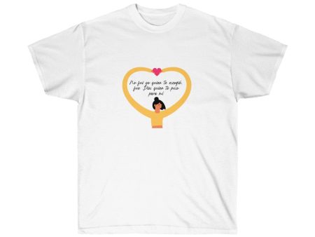 Camiseta de algodón para ella - Dios te puso para mi For Cheap