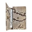 Python Small Leather Wallet Natural Colour Online now