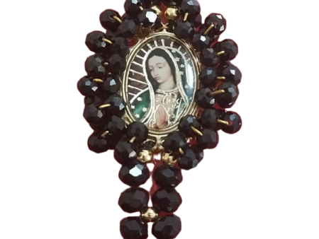 Pulsera Virgen de Guadalupe bordada Sale