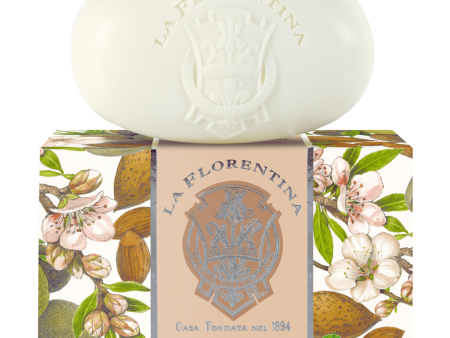 La Florentina Sweet Almond Set of 3 Oval Soap 300g Hot on Sale