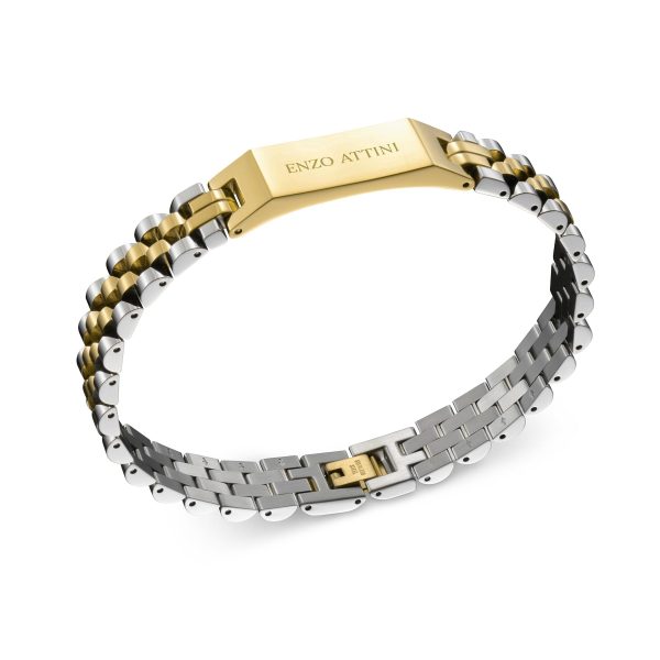 Colosseo di Roma   - President Bracelet   Silver Gold For Discount