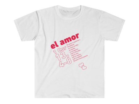 Camiseta- El amor on Sale