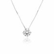 Georgini Gold Moissanite Pendant 1tcw In 9ct White Gold Fashion