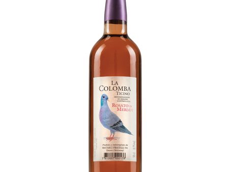 La Colomba Rosato di Merlot Ticino DOC 50 CL Hot on Sale