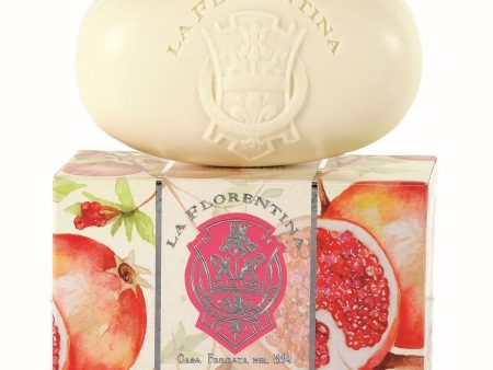 La Florentina Pomegranate Bar Soap 300g Set of 3Pcs For Cheap