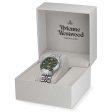 Vivienne Westwood Camberwell Stainless Steel Watch  37mm Green For Sale