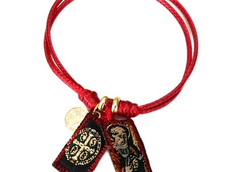 Pulsera con escapulario de San Benito For Discount