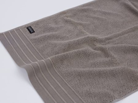 Bemboka Pure Cotton Hand Towel - Jacquard Grey Online now