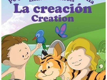 Book: La creación   Creation - Pequeños  héroes de la Biblia - Bilingue - Producciones Prats Cheap