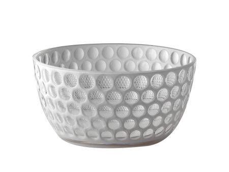 Mario Luca Giusti Lente Salad Bowl White Enamel Cheap