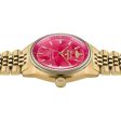 Vivienne Westwood Lady Sydenham 39mm Gold & Pink Watch Discount