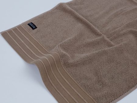 Bemboka Pure Cotton Hand Towel - Jacquard Mocha Supply