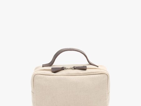 My Style Bags Berkeley Cosmetic Bag Natural Discount