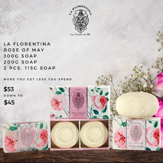 La Florentina Rose of May Soap Bundle Online