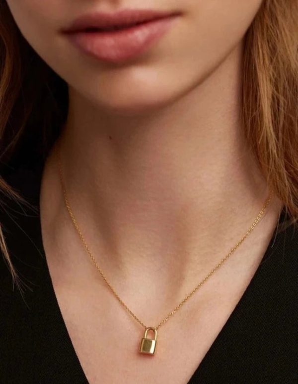 PDPaola Bond 18ct Gold Plated Necklace on Sale