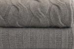 Bemboka Chunky Rib Angora & Merino Wool Throw - Pre-Shrunk For Cheap