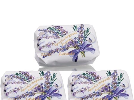 Saponificio Artigianale Fiorentino Lavender Bar Soap Set 3x200g Fashion