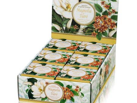 Saponificio Artigianale Fiorentino Magnolia & Tiare Flower 12x100g Fashion