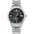 Vivienne Westwood Camberwell Stainless Steel Watch  37mm Green For Sale