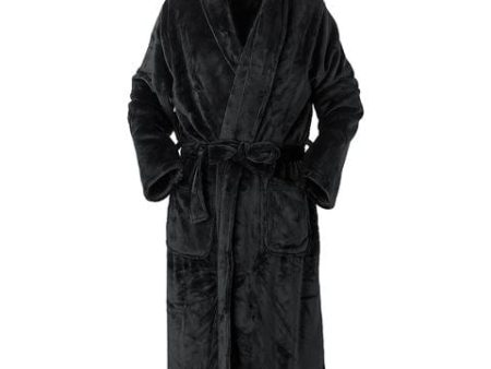 Brogo Microfibre Supersoft Woven Bathrobes Charcoal S M Online