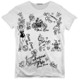 Vintabros All over Flamingo Men Crew neck T-shirt on Sale