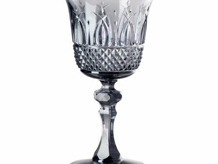 Mario Luca Giusti Nuova Italia Set of 2 Goblet Grey For Sale