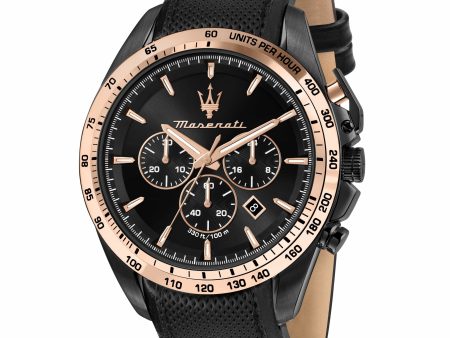 Maserati Epoca 42mm Black Chronograph Fashion