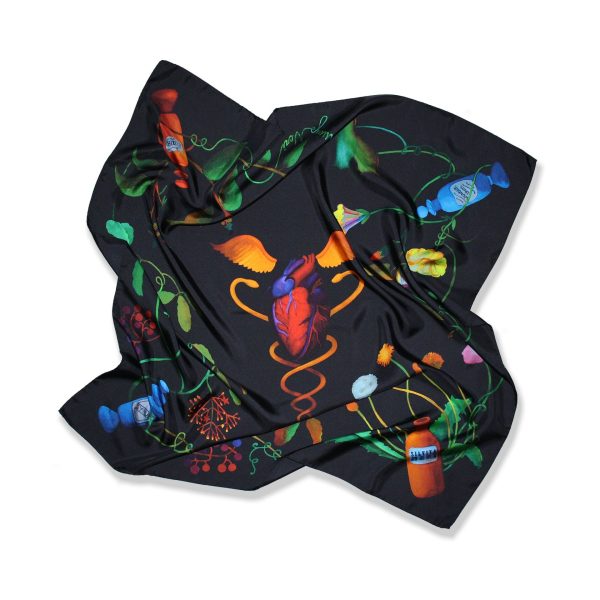 Philtre d Amour Silk Scarf By Silviya Neri Online Hot Sale