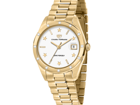 Chiara Ferragni Everyday Gold Watch Cheap