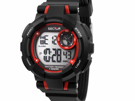 Sector Ex-36 Black Digital Watch Sector original packaging For Cheap