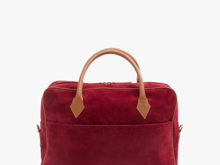 My Style Bags Deluxe Bordeaux Office Bag for Women Fashion