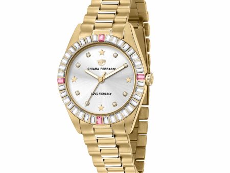 Chiara Ferragni Everyday Rose Baguette Watch Fashion