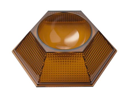 Mario Luca Giusti Dog Dish Amber Online Hot Sale