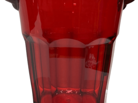 Mario Luca Giusti Harrietta Acrylic Ice Bucket Red Supply