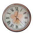 Domonique Round moving cogs wall clock - Rose Gold Online Sale