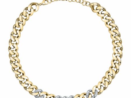 Chiara Ferragni Chain Collection Gold Necklace Cheap