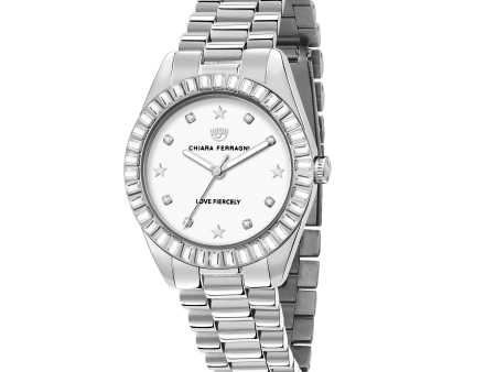 Chiara Ferragni Everyday Silver Watch For Cheap