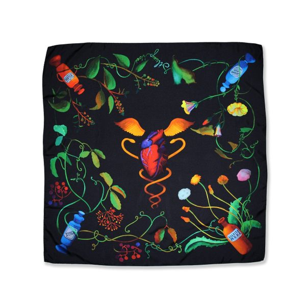 Philtre d Amour Silk Scarf By Silviya Neri Online Hot Sale